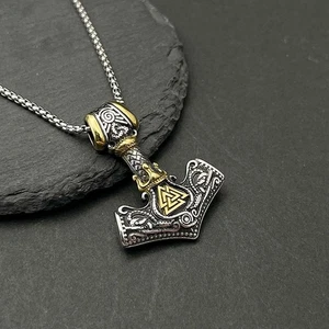 Anhänger Wikinger Hammer aus Edelstahl - Bild 1 von 4