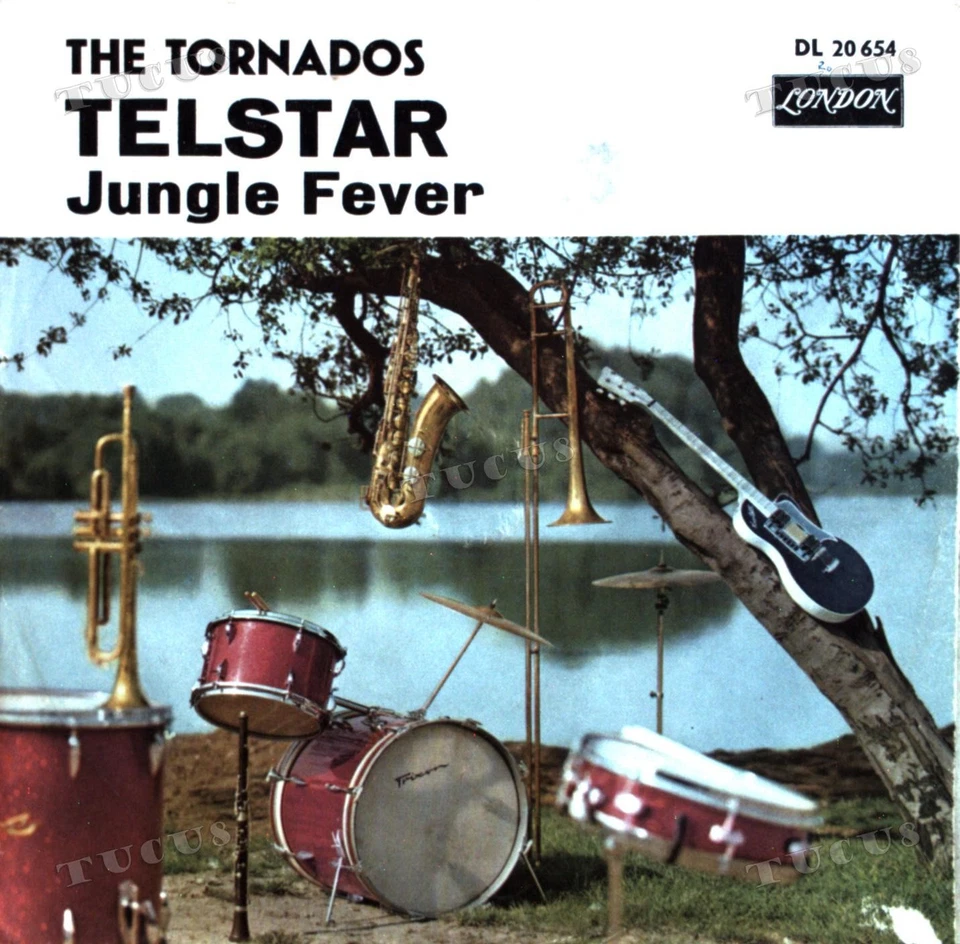The Tornados - Telstar / Jungle Fever 7" (VG/VG) .* - Image 1 of 1