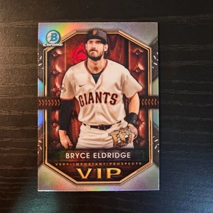 2025 Bowman Chrome VIP Bryce Eldridge VIP-5 Giants - Picture 1 of 2