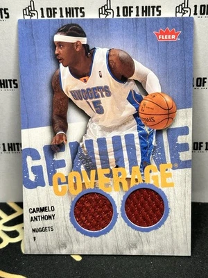 2008-09 Fleer Genuine Coverage Memorabilia Carmelo Anthony #GC-CA - Image 1 of 2