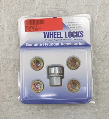 NUEVO OEM Cerraduras de tuerca de rueda 0026310004 para Accent Elantra Genesis Tucson 04-15 Foto 1 de 4