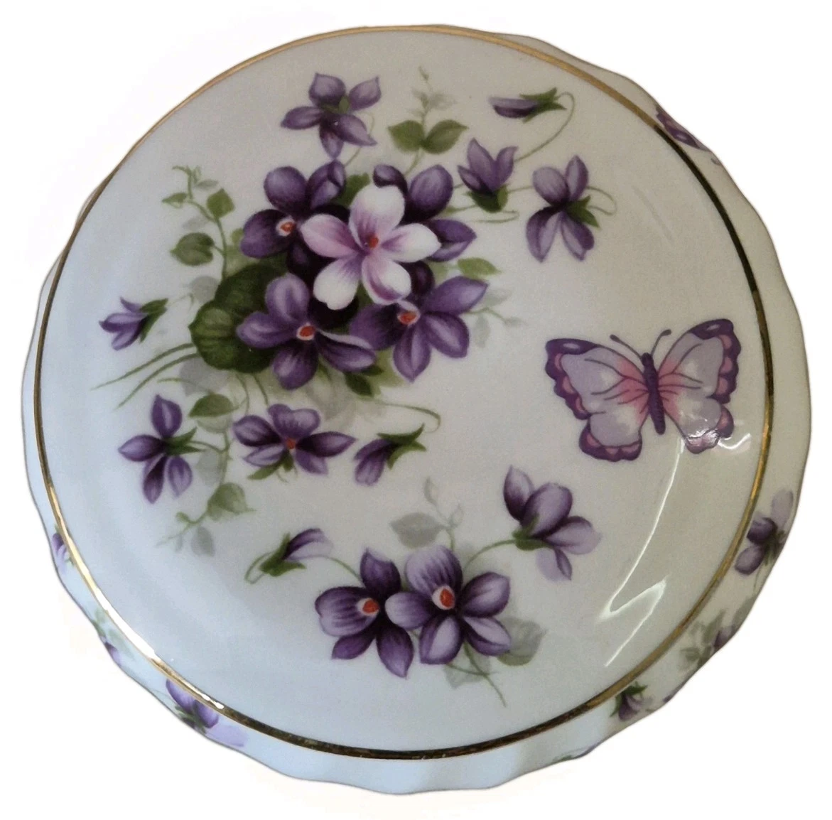Aynsley Wild Violets in Aynsley Decorative & Ornamental Porcelain