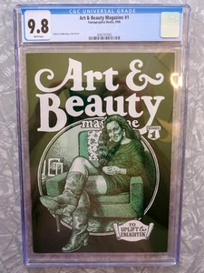 Revista Art & Beauty #1 1996 fregadero de cocina CGC 9,8 Robert Crumb ¡LA MÁS ALTA CALIDAD! - Imagen 1 de 8