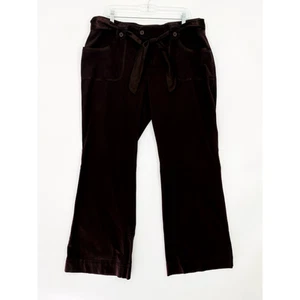 Cato Damenhose mit Gürtel Größe 14 Braun Bootcut Mittelhoch Stretch Baumwollmischung - Bild 1 von 11