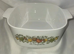 Vintage Corning Ware Spice Of Life Quadratische Auflaufform 1972-1988 La Marjolaine... - Bild 1 von 6
