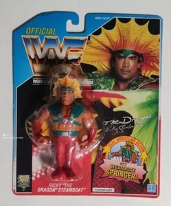 Ricky Steamboat wwf Hasbro MOC - Imagen 1 de 6