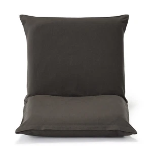 MUJI Chair, Brown, Small, Width 50 x Depth 62 x Height 44cm, Washed Cotton Canva - Picture 1 of 9