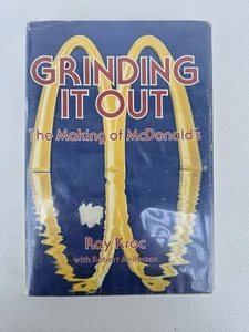 Grinding It Out Ray Kroc 1977 HC DJ Erstausgabe McDonald’s Biografie - Bild 1 von 8