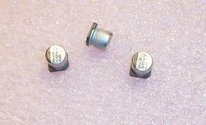 QTY (100) 100uf 50V 10x10mm SMD ELECTROLYTIC CAPACITORS UUR1H101MNT1GS NICHICON - Picture 1 of 4