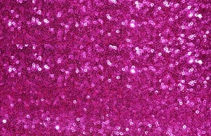 Sequin Mini Disc Glitz Fabric - FUCHSIA - 54"/55" Wide YARD - Picture 1 of 1