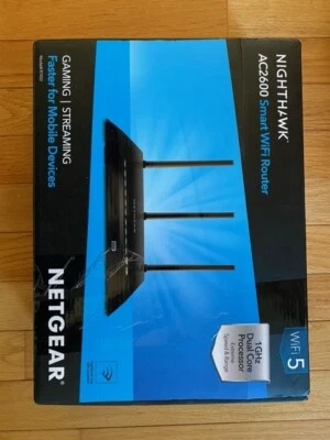 Netgear Nighthawk AC2600 Smart Wifi Dual Band Gaming Router R7450 - Image 1 of 2