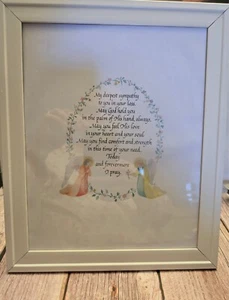 Sympathy letter in a frame - Picture 1 of 1
