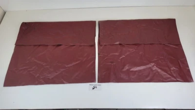 1984-1989 Nissan 300ZX (2+0) T-Top Panel Storage Bag Set of (2) Burgundy OEM - Image 1 of 4