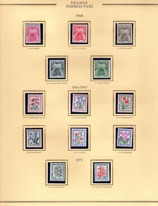 France - 1960-1965 Postage Due issues - Picture 1 of 1