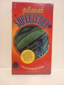 Planet Squeezebox Accordian Music From Around The World 3 Cassettes & 56 Page... - Picture 1 of 3