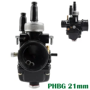 Carburador Dellorto PHBG DS Racing 21 mm carburador 2 tiempos 50-100 cc para ciclomotor scooter - Imagen 1 de 11