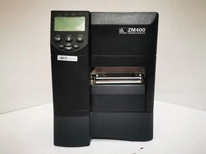 Zebra ZM400 Thermal Printer - Black/USB/Serial/Ethernet/Parrallel - PSU Included - Picture 1 of 12