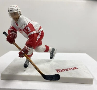Pavel Datsyuk White Jersey Detroit Red Wings NHL McFarlane Series 9 Figure Loose Foto 1 de 4