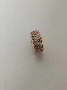 AUTHENTIC PANDORA PAVE CLIP CHARM #781817CZ - Picture 1 of 5