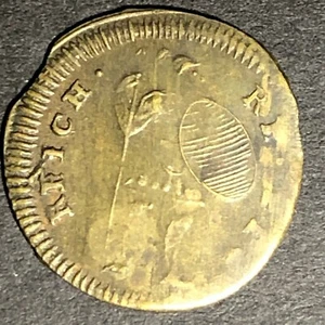 17mm RE PF Soldier Spiel Marke / Jeton - Attrib. to Johann Reich - Ben Fauver  - Picture 1 of 5