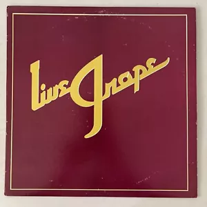 Moby Grape, Live Grape, Escape Records ESAIA, 1978 Blues Rock VG+/VG+ - Picture 1 of 6