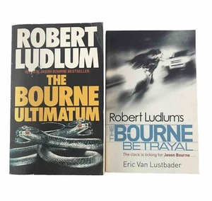 The Bourne Ultimatum + The Bourne Betrayal (Jason Bourne Books 3 & 5, Paperback) - Picture 1 of 3