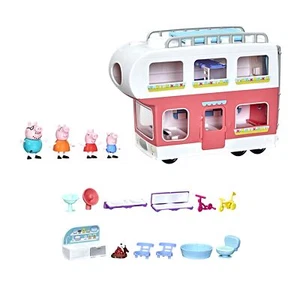 Peppa Pig Adventures, Family Motorhome Preschool Toy, Vehicle to RV Playset, Pla - Bild 1 von 1