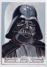 Topps 2017 Star Wars 40th Anniversary Sketch Card Darth Vader Neil Camera 1/1