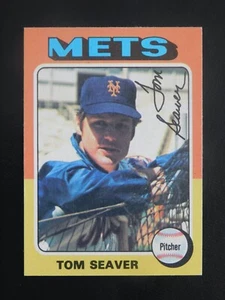 1975 Topps Baseball Card #370 Tom Seaver (NM) - Picture 1 of 2