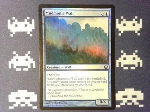 Foil Mnemonic Wall Theros - Magic the Gathering Blue - Picture 1 of 2
