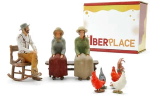 IP40029 Figuras Escala G Trineo del Oeste 1:22.5-1:25 para Tren de Jardín, Maque - Picture 1 of 6