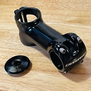 NOS Cannondale 1.5 Inch Threadless Stem 100mm 31.8 5 Degree + Alloy Top Cap - Picture 1 of 8
