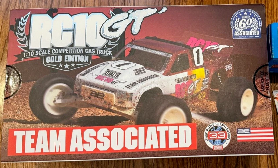 NEW Sealed Team Associated RC10GT Classic Team 1/10 2WD Truck Kit GOLD - Image 1 of 1