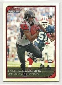 2006 Bowman Chrome - Refractor - #199 - Michael Jenkins - Atlanta Falcons - Picture 1 of 1