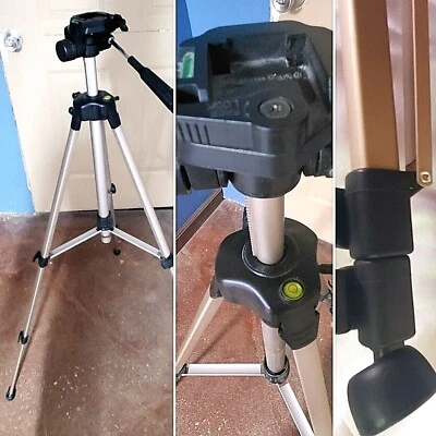 MX-1000 LIGHTWEIGHT 57" TRIPOD DIGITAL PHOTO CAMERA VIDEO STAND SEE PICS - Image 1 of 4