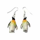 Little Critterz Jewelry - Penguin Emperor Bird - Porcelain Earrings Jewelry