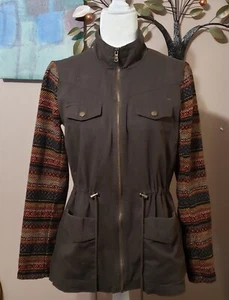 Mossimo Ladies Jacket Dark Olive Sz Small - Picture 1 of 4