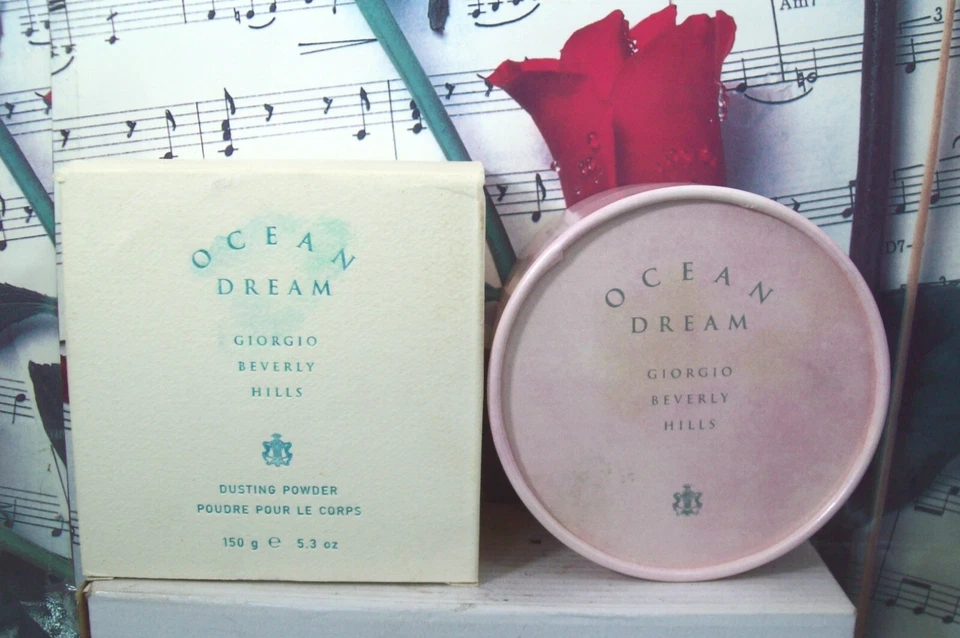  Giorgio Beverly Hills Ocean Dream Dusting Powder 5.3 OZ. Vintage - Image 1 of 1