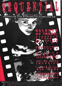 rare Sequential Australian Film magazine 1990, edited by Robert Connolly - Bild 1 von 2