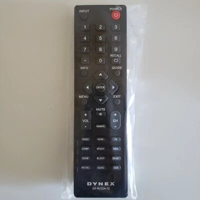 Dynex LCD Universal Remote Control DX-RC02A-12 B1 - Image 1 of 2