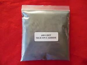 VASO DE ROCA DE CARBURO DE SILICIO GRANO 600 3 LB LAPEADO Medios afilado lapidario - Imagen 1 de 1