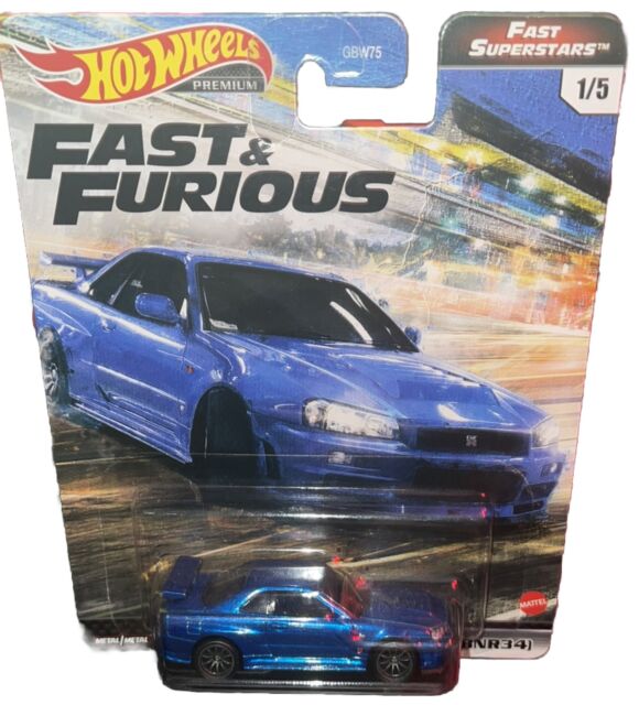 Nissan Skyline Velozes Furiosos Fast Furious Hot Wheels 1/64 no Shoptime