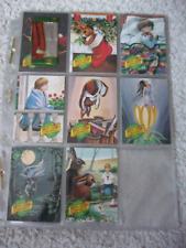 FLEER ~ 7 CHRISTMAS TRADING CARDS SET WITH WRAPPER NM/MT VELVETEEN RABBIT