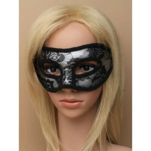 Nuevo Elegante Vestido Sexy Máscara de Ojos de Gato Negro Máscaras de Batman - Imagen 1 de 1