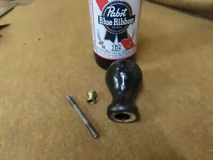 Stanley No.6,7,8 Plane,Knob Assy(ONLY),Black Hardwood 1946-1947~GD+🤠🤠S4.3.25R - Picture 1 of 11