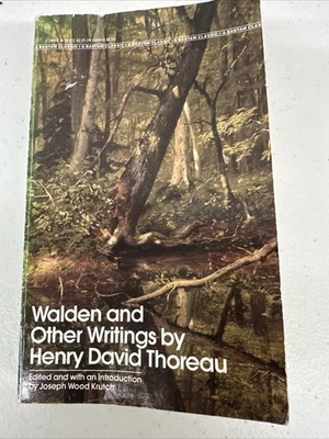 Walden and Other Writings by Henry David Thoreau Paperback 1982 3rd Printing - Image 1 of 4