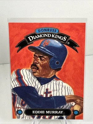 Donruss Baseball Diamond Kings 1993 # DK 25 Eddie Murray Foto 1 de 2
