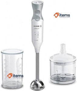 Bosch Eléctrico Batidora de Mano Blanco/Gris 600W Plástico,12 Velocidades Gris - Imagen 1 de 5
