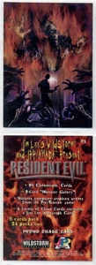 Resident Evil - promo card [Wildstorm 1998] - Picture 1 of 1