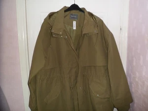 LADIES GEORGE WATERPROOF PARKA COAT SIZE 2XL 24-26 BRAND NEW WITH TAGS - Picture 1 of 3